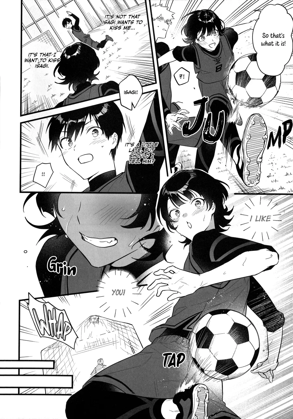 Kiss Kiss Fall in Love (Blue Lock dj) - Oneshot manhwa