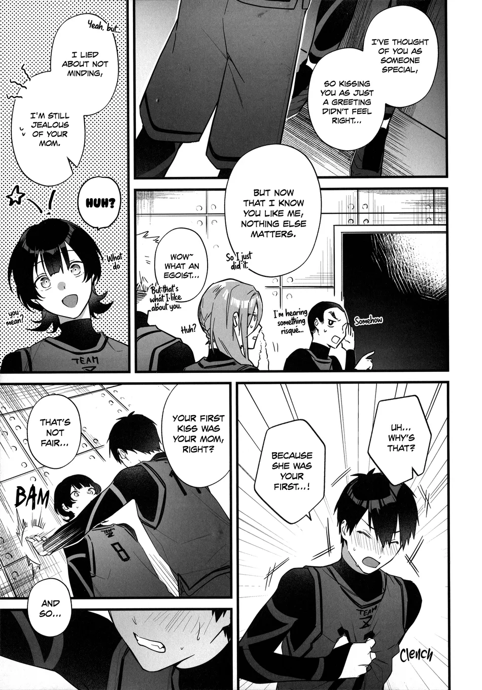 Kiss Kiss Fall in Love (Blue Lock dj) - Oneshot manhwa
