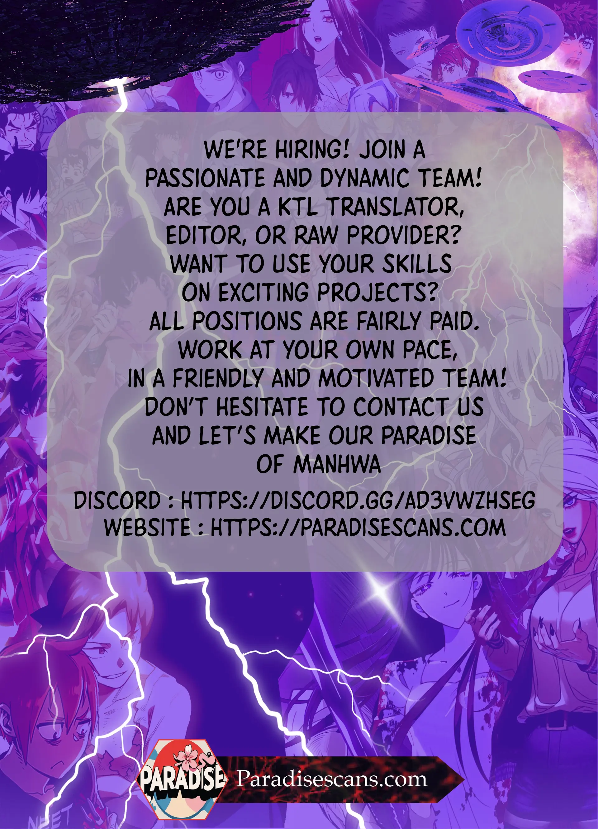 to abyss || PARADISE SCANS || - Chapter 1 manhwa