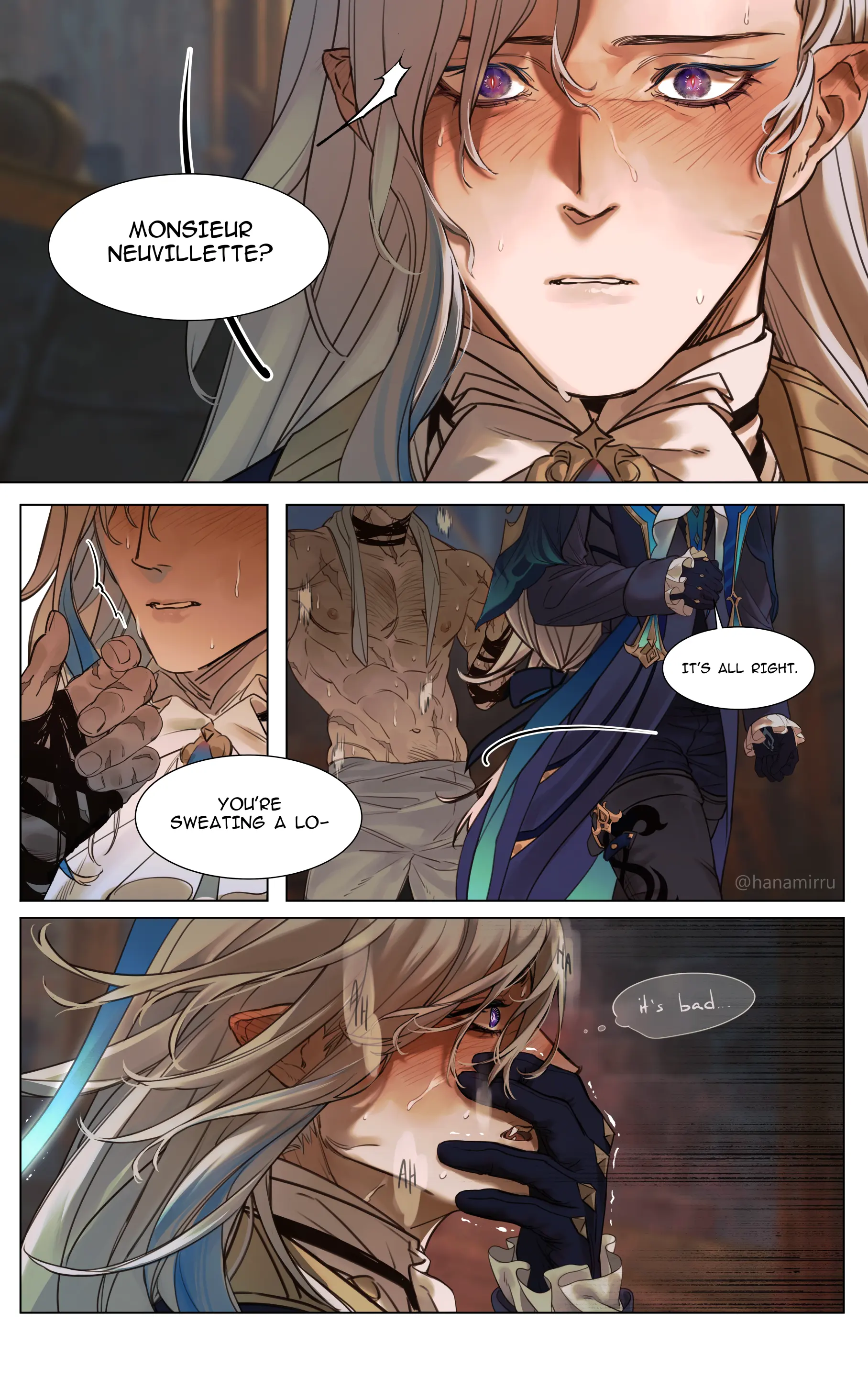 Dragon Instinct: Wriothesley X Neuvillette - Chapter 1 manhwa