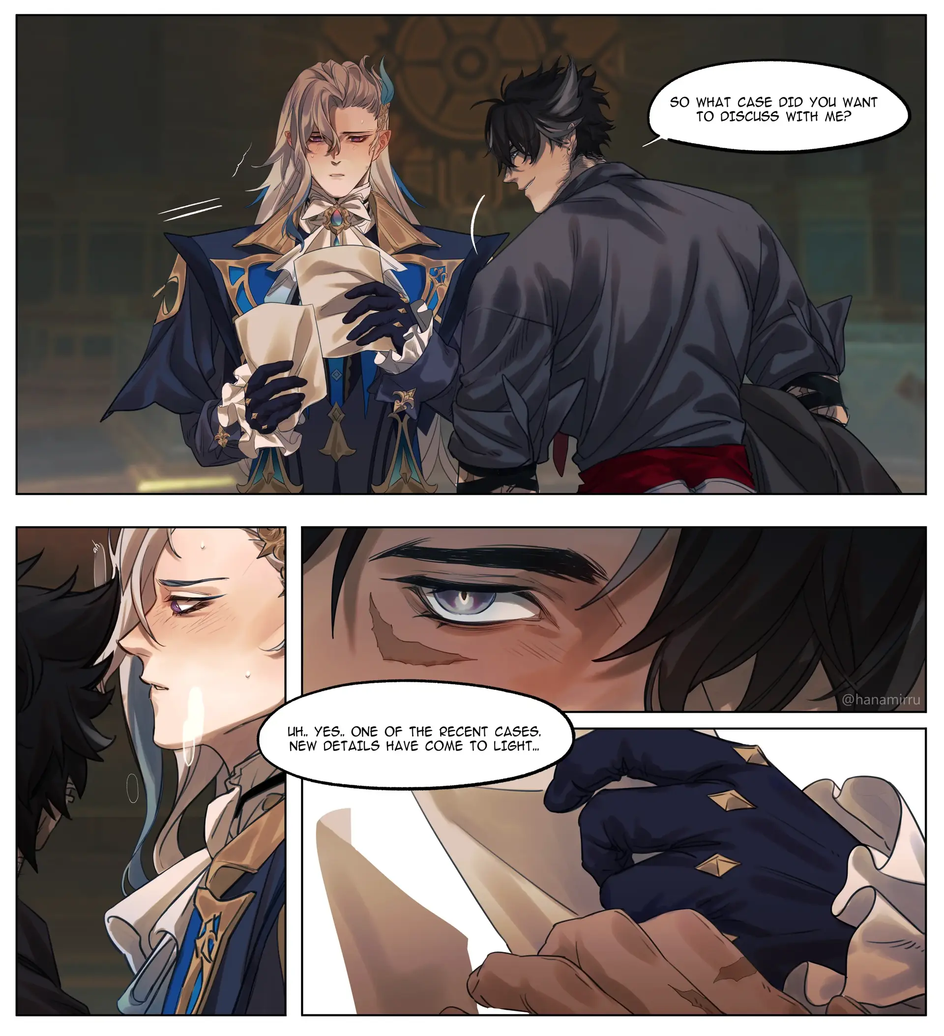 Dragon Instinct: Wriothesley X Neuvillette - Chapter 1 manhwa