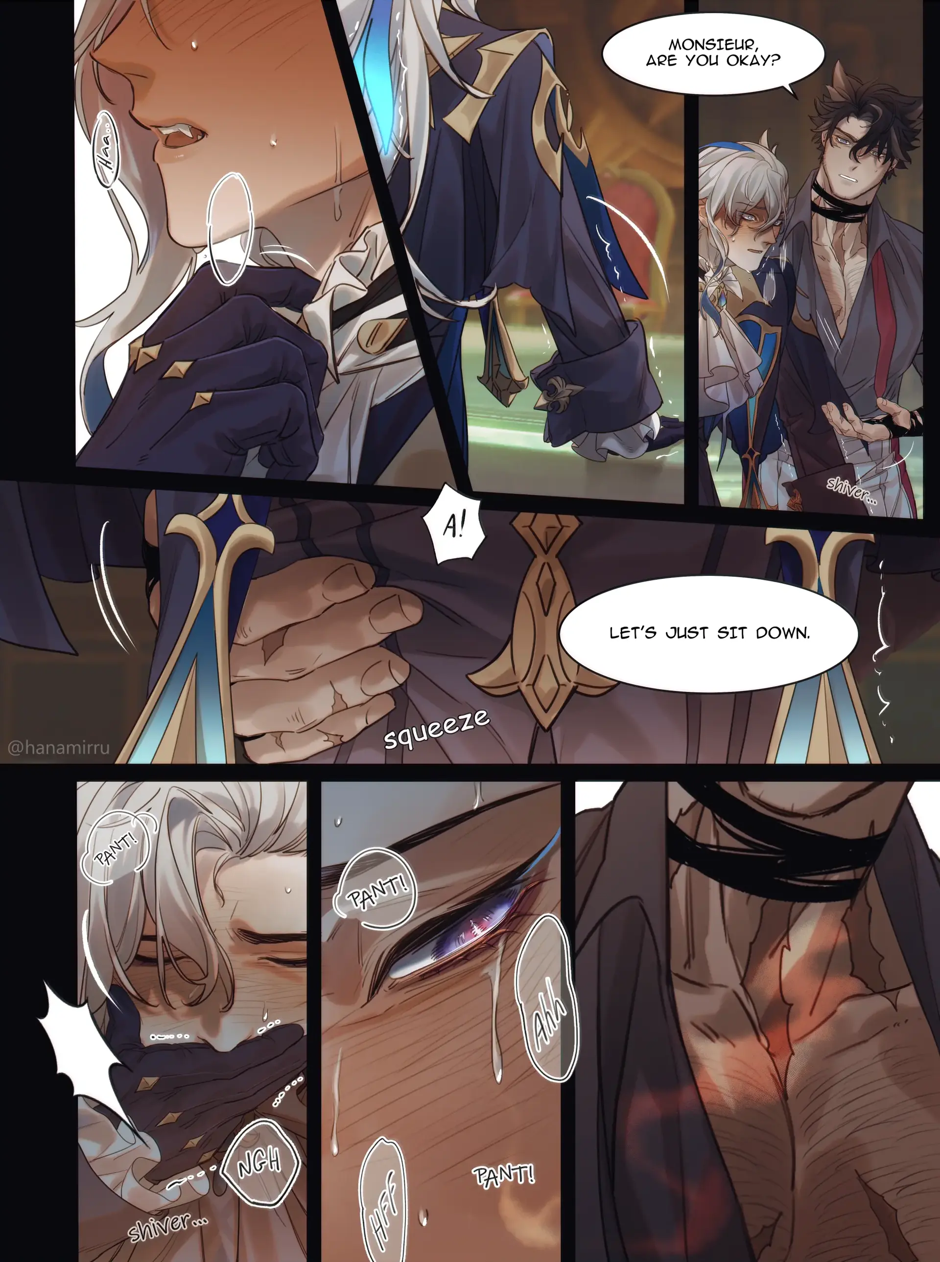 Dragon Instinct: Wriothesley X Neuvillette - Chapter 1 manhwa