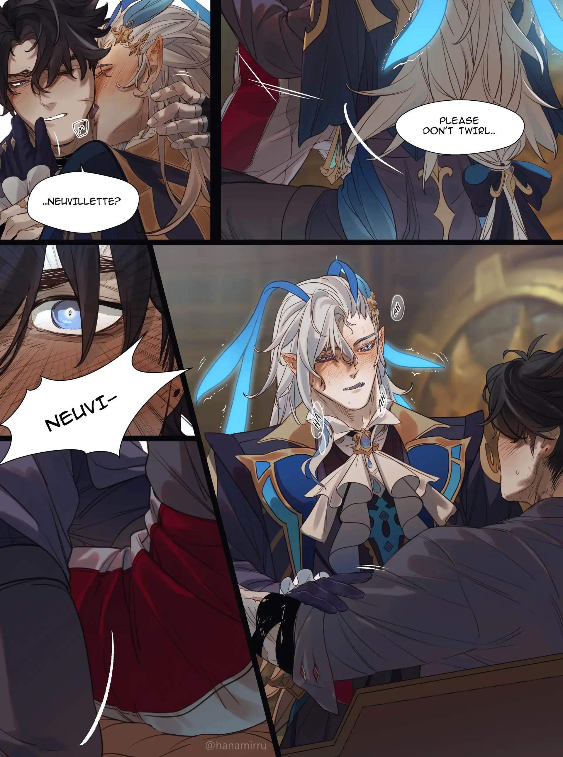 Dragon Instinct: Wriothesley X Neuvillette - Chapter 1 manhwa