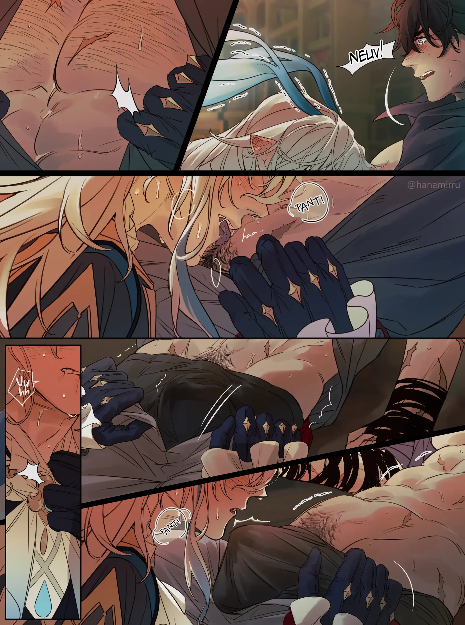 Dragon Instinct: Wriothesley X Neuvillette - Chapter 1 manhwa
