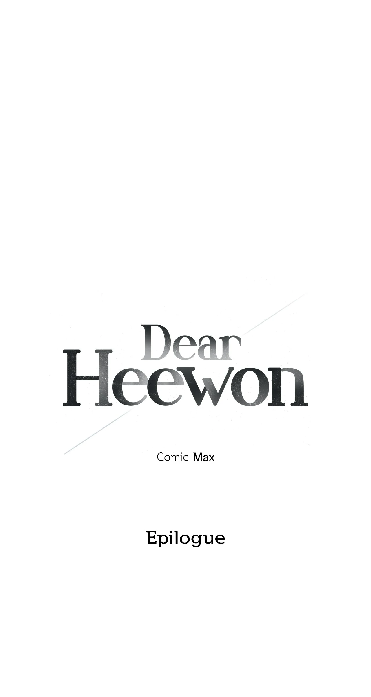 Odd Relations: Dear Heewon [Steamy] - Epilogue manhwa