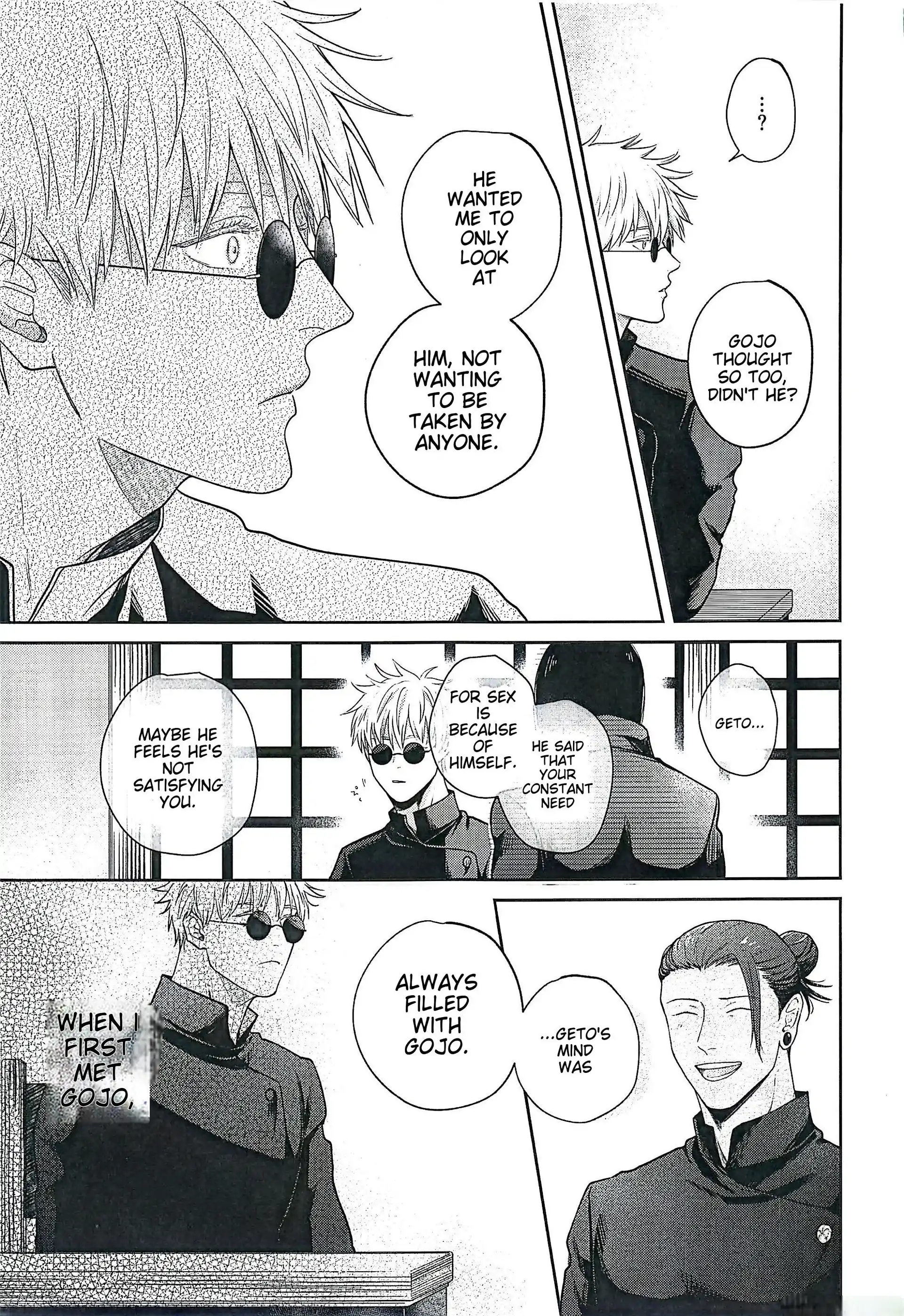 Me and Satoru – Jujutsu Kaisen dj - Oneshot manhwa