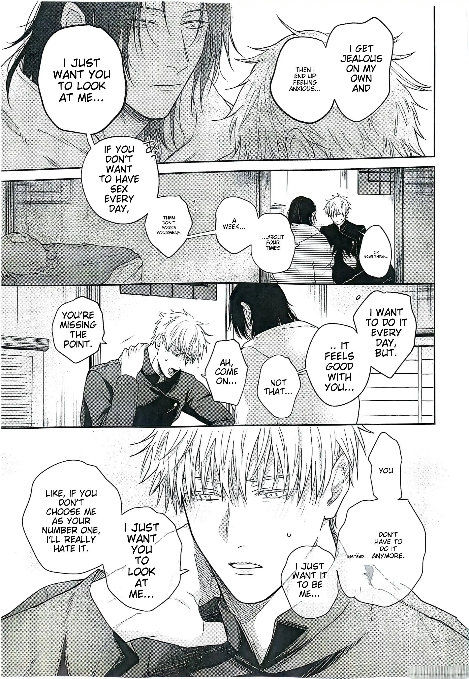 Me and Satoru – Jujutsu Kaisen dj - Oneshot manhwa