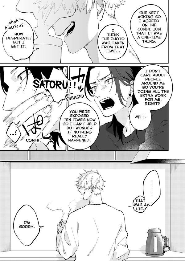 [PARABOLA (Yanase Seno)] GeGo wa Genjitsu nanode Sukyandaru NG desu!!! – Jujutsu Kaisen dj [Eng] - [PARABOLA (Yanase Seno)] GeGo wa Genjitsu nanode Sukyandaru NG desu!!! – manhwa