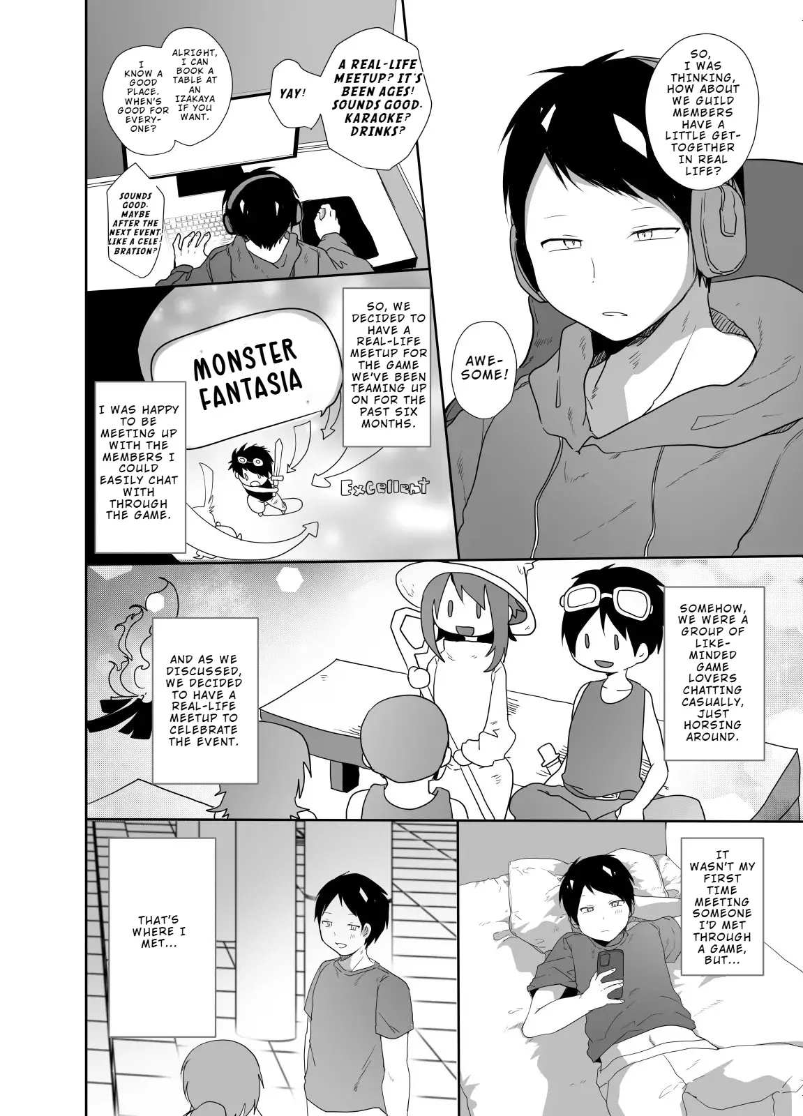If Your Gamer Friend Turned Out to Be a Super Lewd Crossdressing Guy, Would You Have Sex With Him or Not - Oneshot manhwa