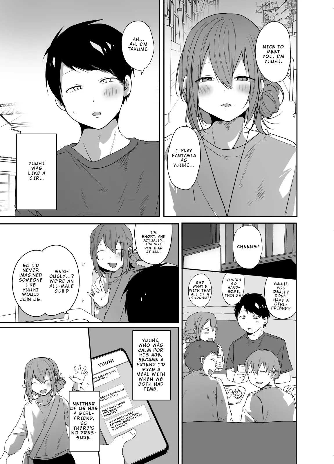 If Your Gamer Friend Turned Out to Be a Super Lewd Crossdressing Guy, Would You Have Sex With Him or Not - Oneshot manhwa