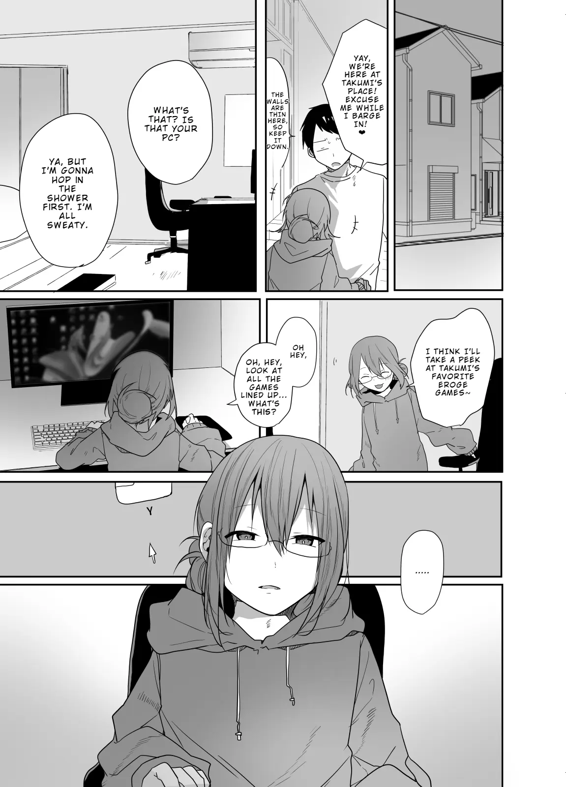 If Your Gamer Friend Turned Out to Be a Super Lewd Crossdressing Guy, Would You Have Sex With Him or Not - Oneshot manhwa