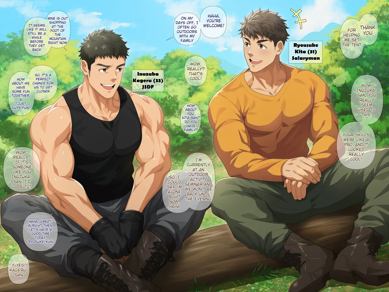 Papa Camp - Oneshot manhwa