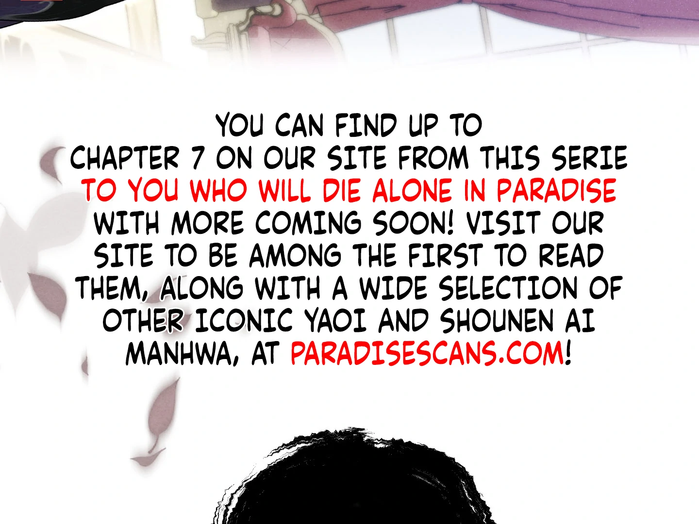To You Who Will Die Alone in Paradise || PARADISE SCANS || - Chapter 1 manhwa