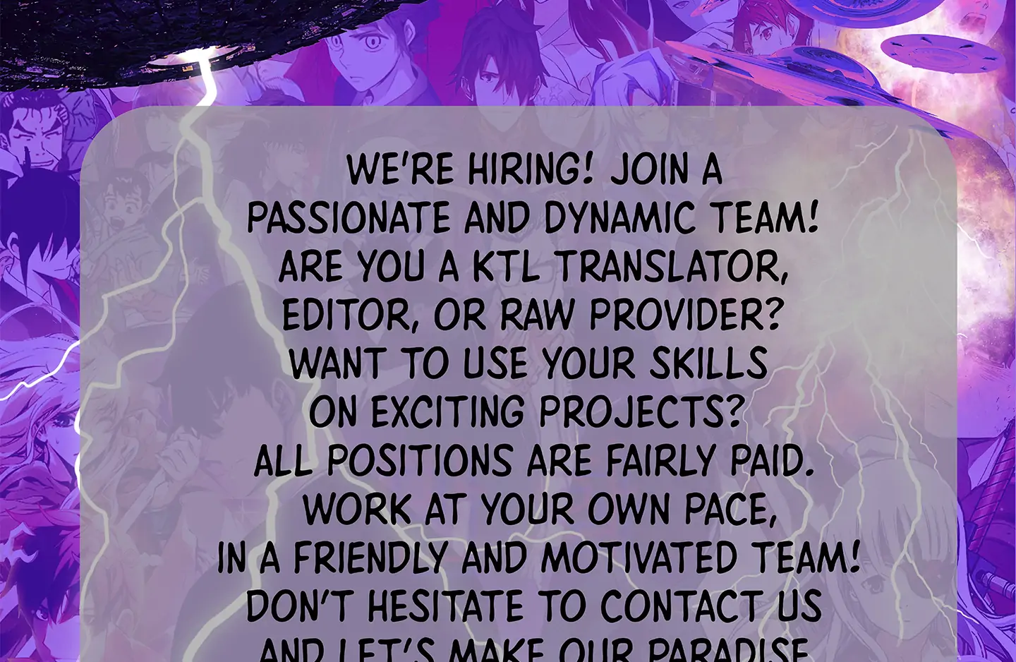 To You Who Will Die Alone in Paradise || PARADISE SCANS || - Chapter 5 manhwa