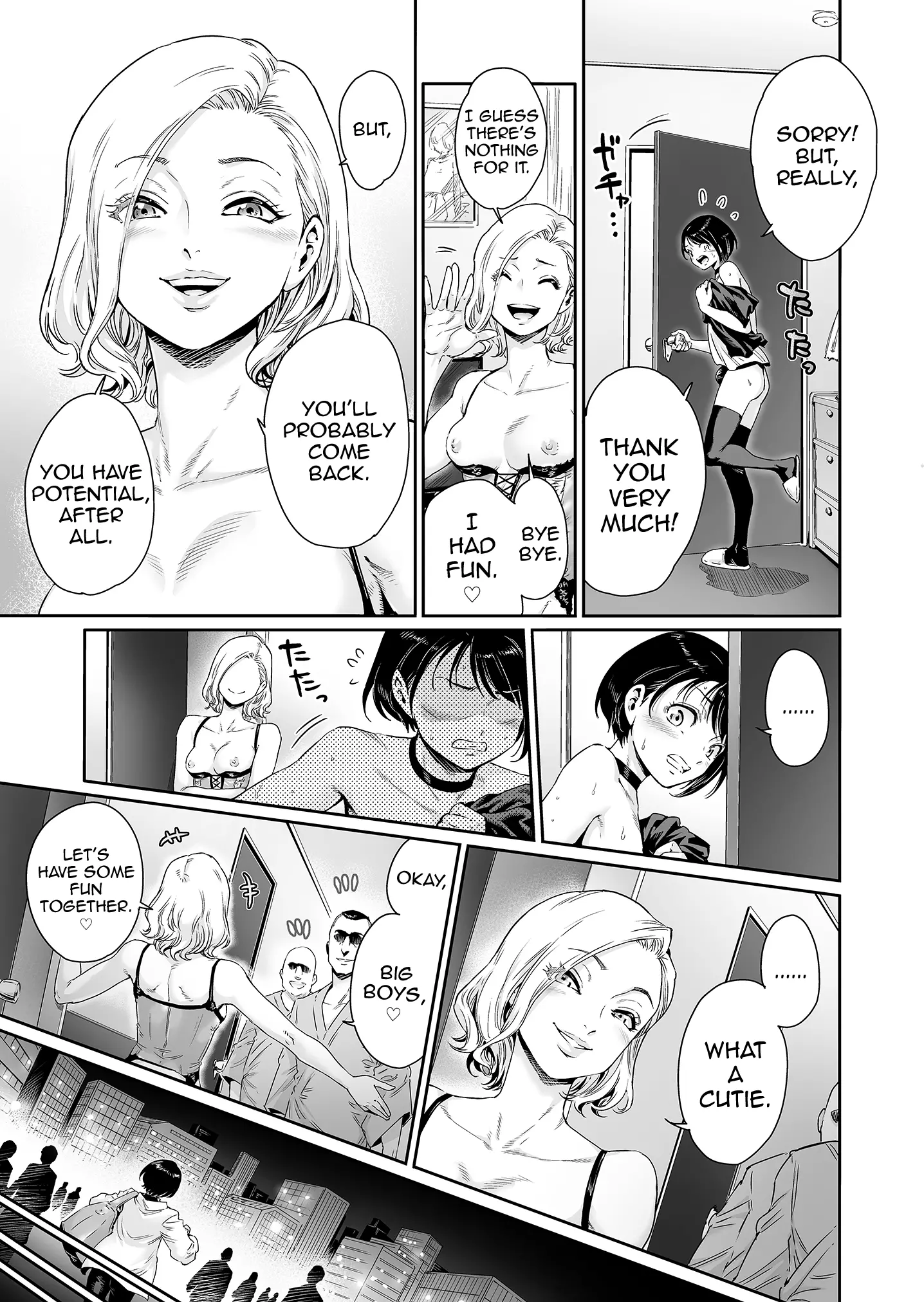 Messed UP!! Karuhazumi ni Hattenba ni Ittara Mechakucha Mesu Ochi saserarechaimashita - Oneshot manhwa
