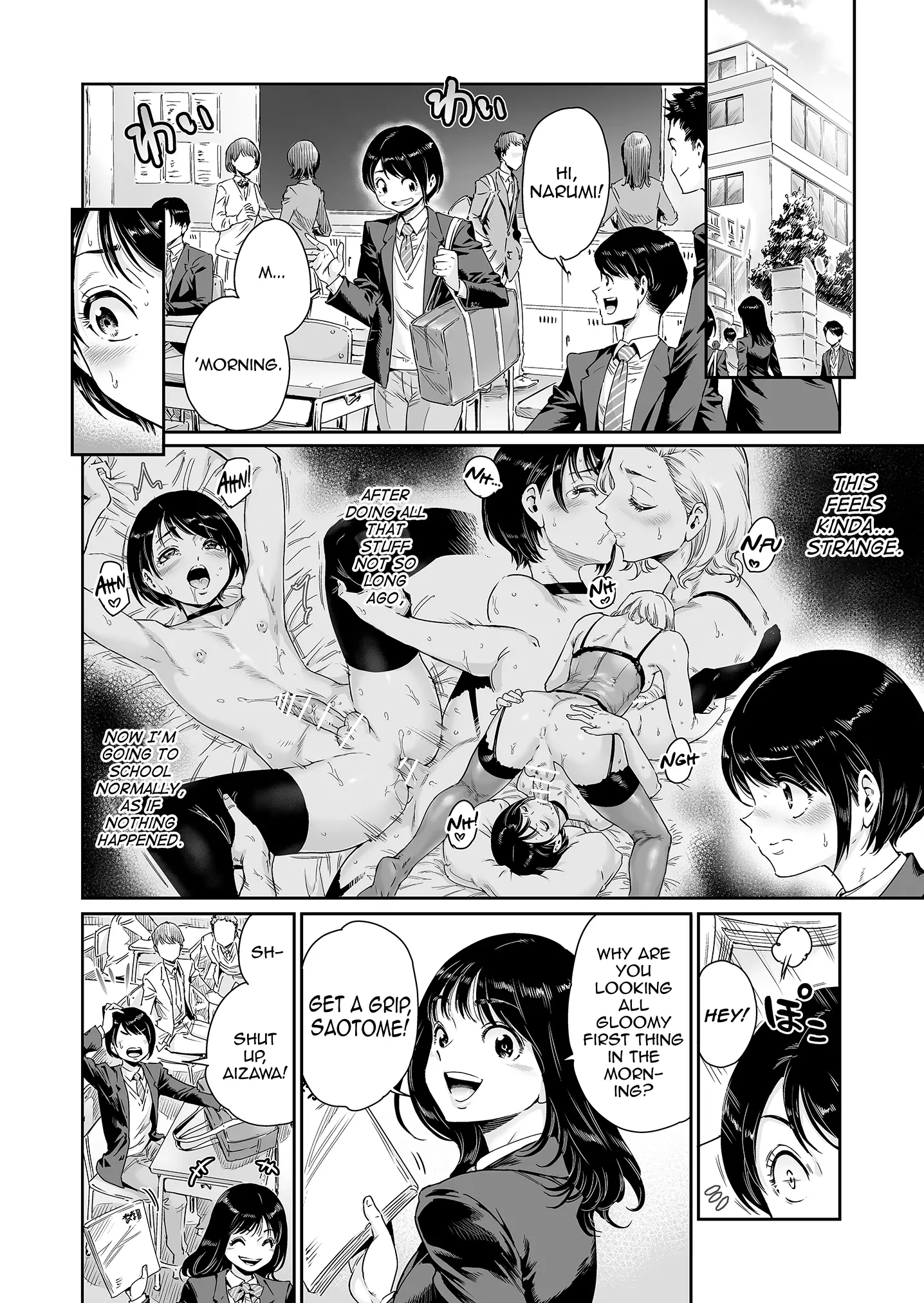 Messed UP!! Karuhazumi ni Hattenba ni Ittara Mechakucha Mesu Ochi saserarechaimashita - Oneshot manhwa