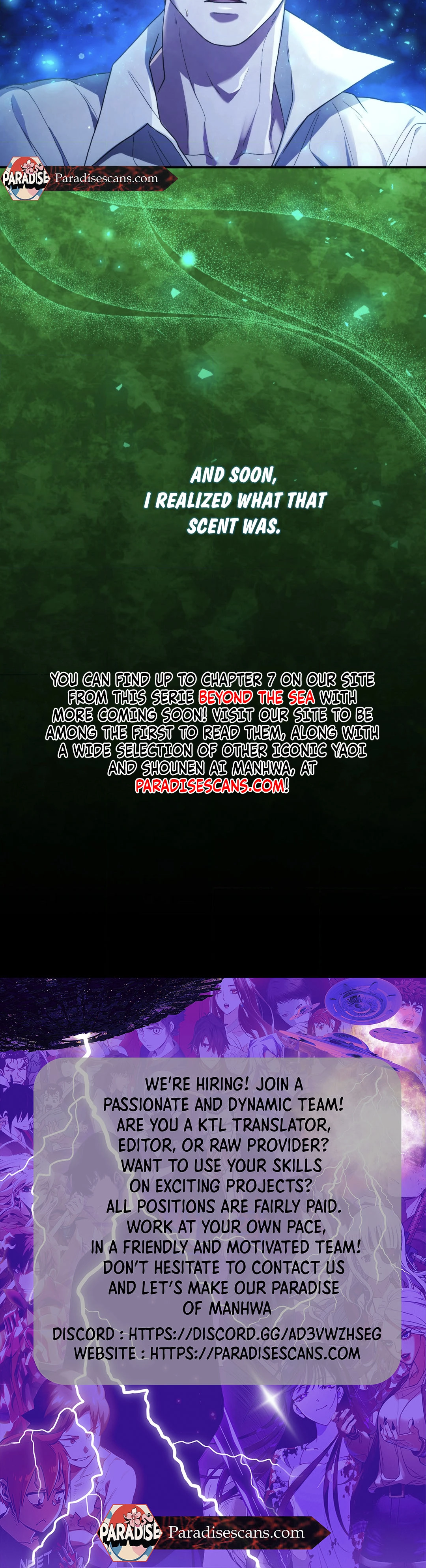 Beyond the Sea || PARADISE SCANS || - Chapter 3 manhwa