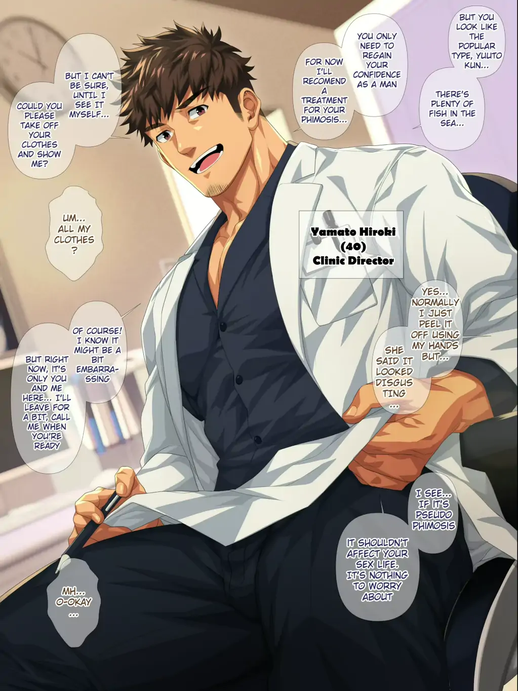 A Clinic To Cure The Uncut Boy Erection - Oneshot manhwa