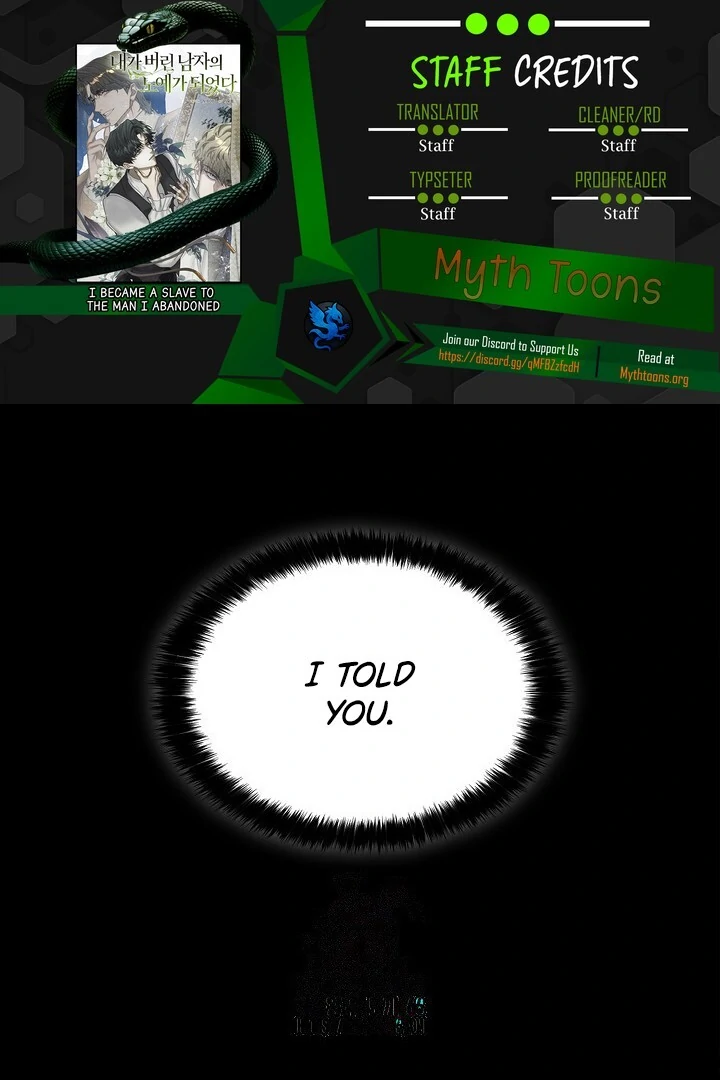 I Became A Slave To A Man I Abandoned [Myth Toons] - Chapter 1🔞🔞🔞 manhwa