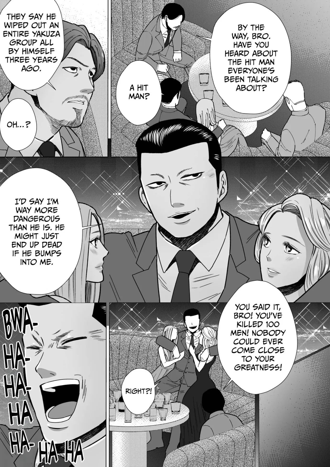 Mob x Hitman - Chapter 1 manhwa