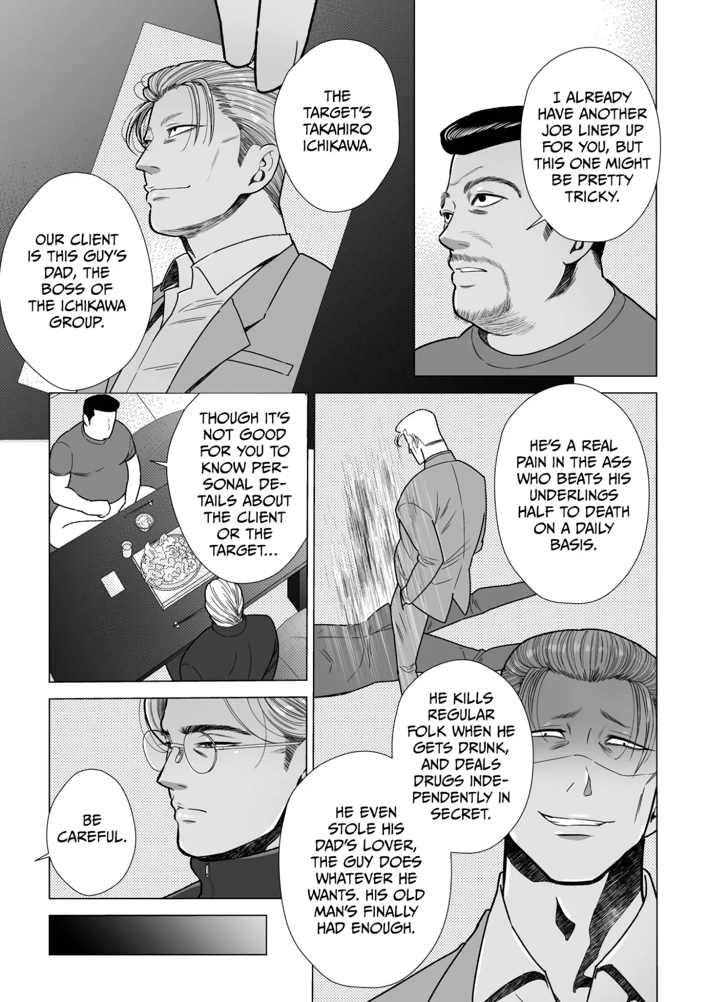 Mob x Hitman - Chapter 1 manhwa