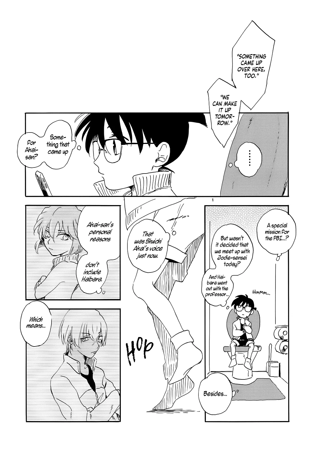 Detective Conan dj – Jooryuu to Hyoukai - Volume 1 Chapter 3 manhwa