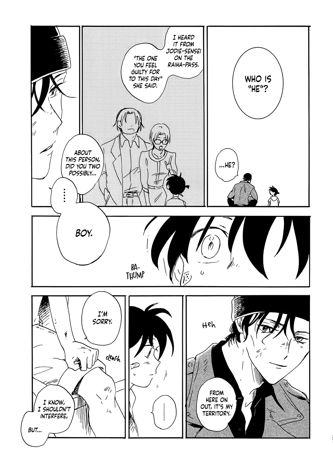 Detective Conan dj – Jooryuu to Hyoukai - Volume 1 Chapter 3 manhwa