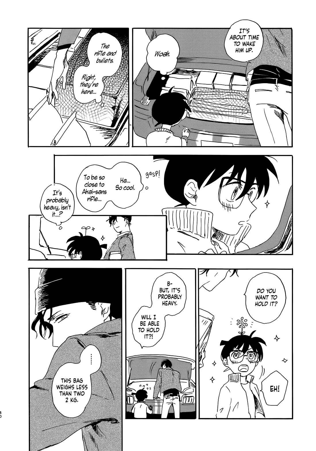 Detective Conan dj – Jooryuu to Hyoukai - Volume 1 Chapter 3 manhwa