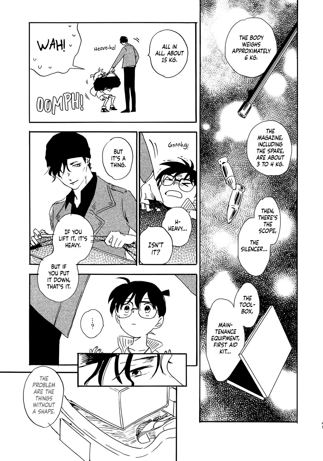 Detective Conan dj – Jooryuu to Hyoukai - Volume 1 Chapter 3 manhwa