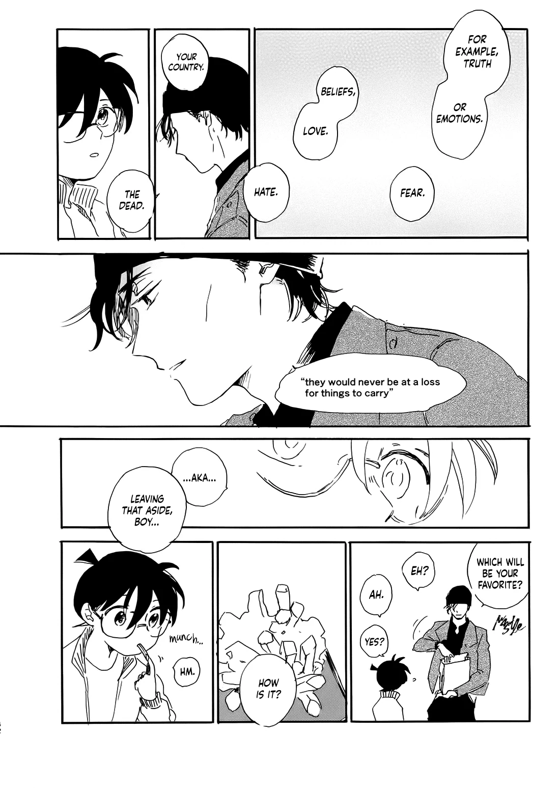 Detective Conan dj – Jooryuu to Hyoukai - Volume 1 Chapter 3 manhwa