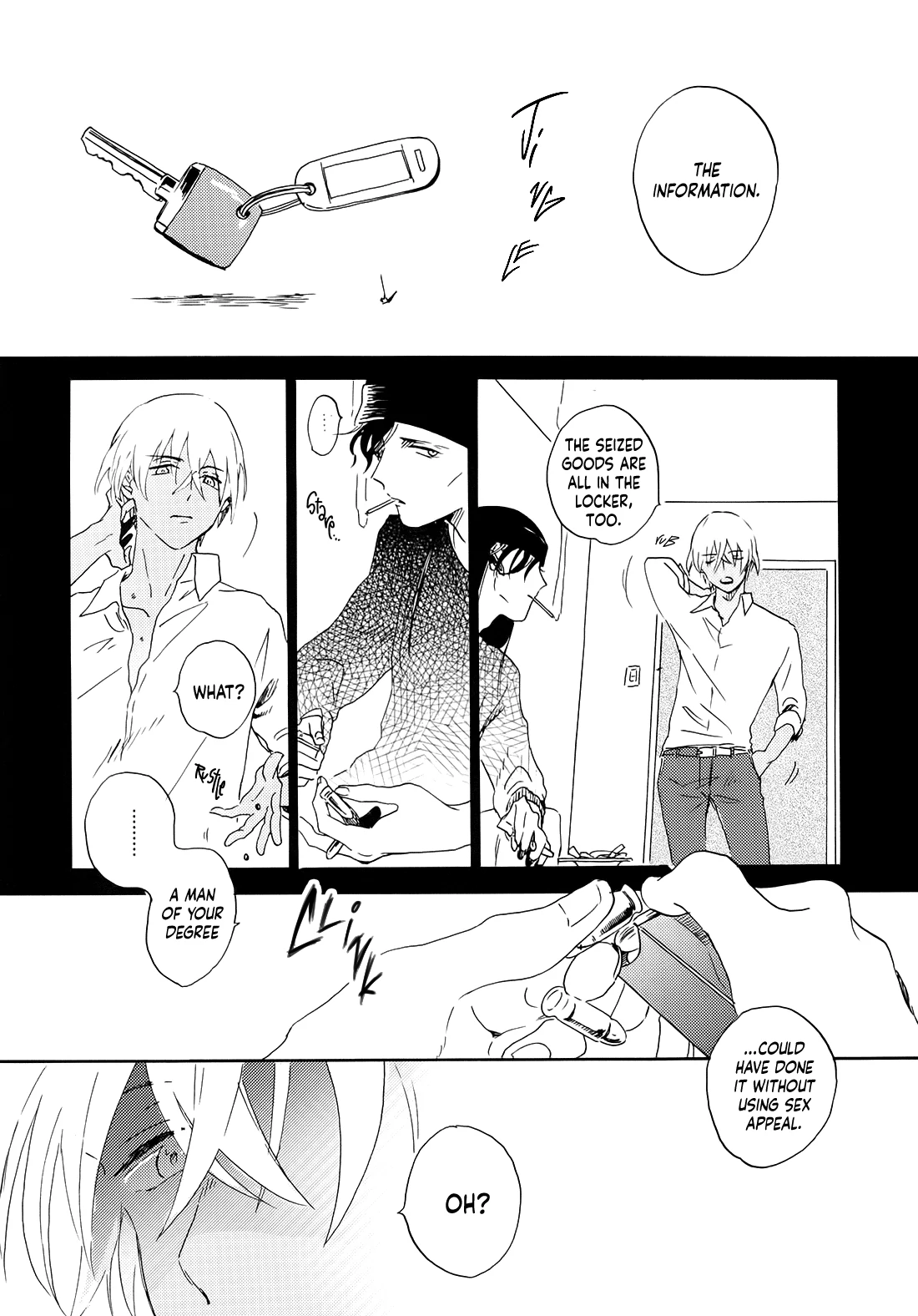 Detective Conan dj – Jooryuu to Hyoukai - Volume 1 Chapter 4 manhwa