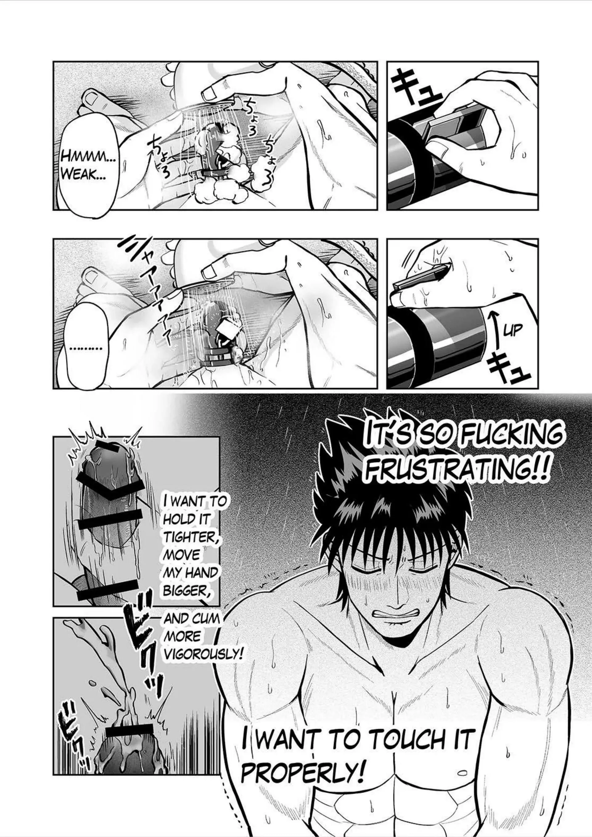CHASTITY BELT & SHOWER MASTURBATION - Oneshot manhwa