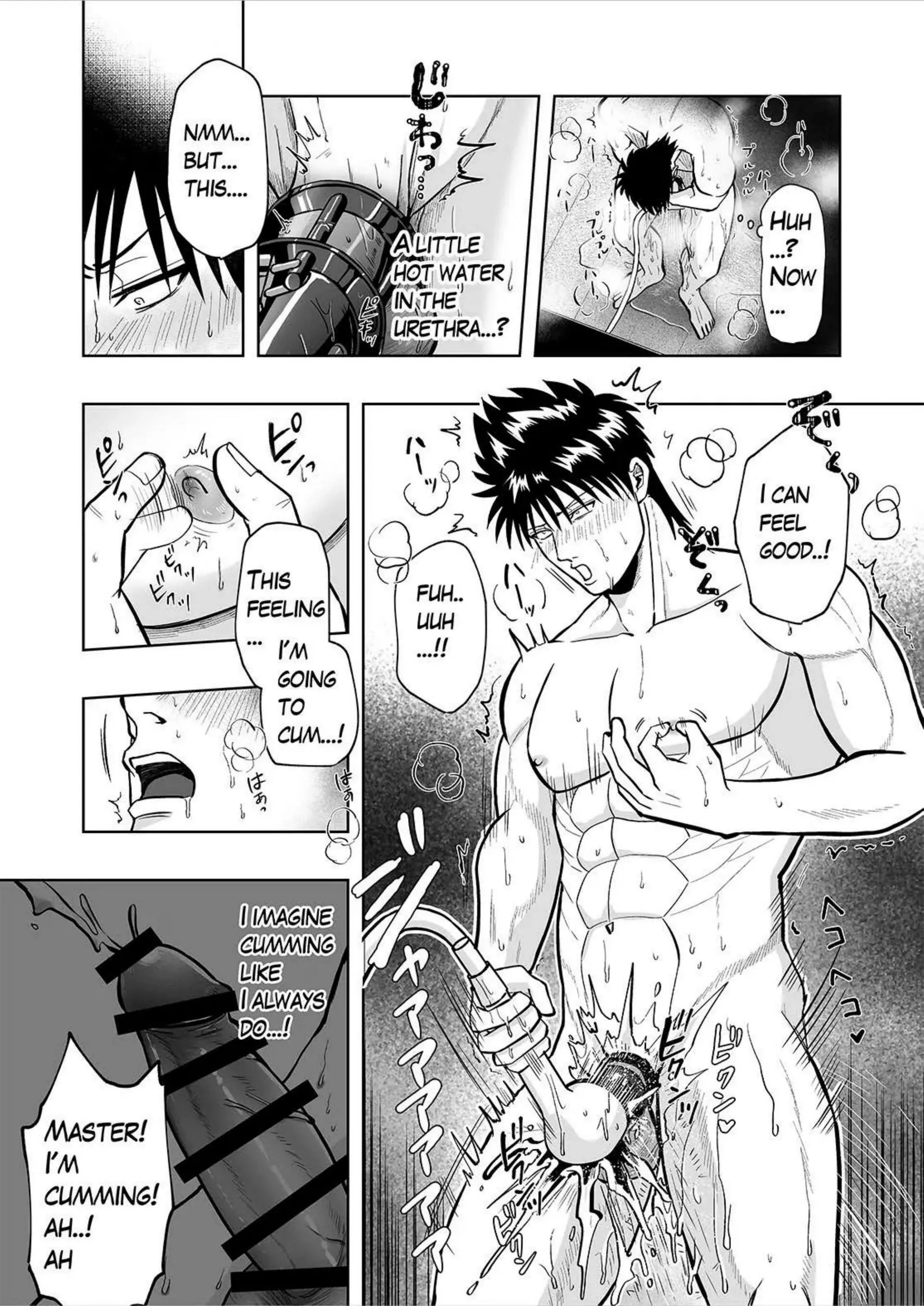 CHASTITY BELT & SHOWER MASTURBATION - Oneshot manhwa
