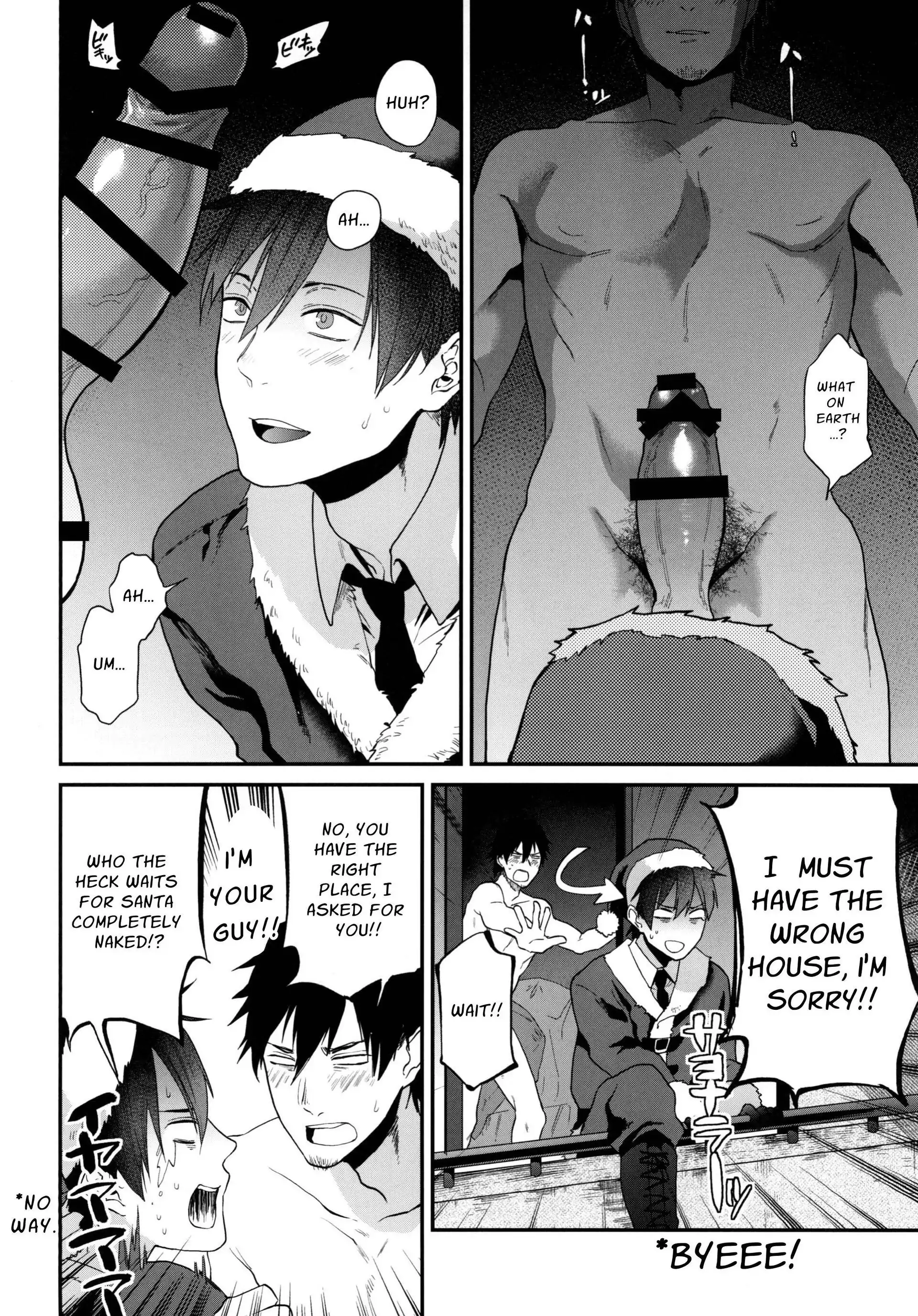 I Want Santa As My Christmas Present! [Official] - Oneshot (TW: dub-con) manhwa