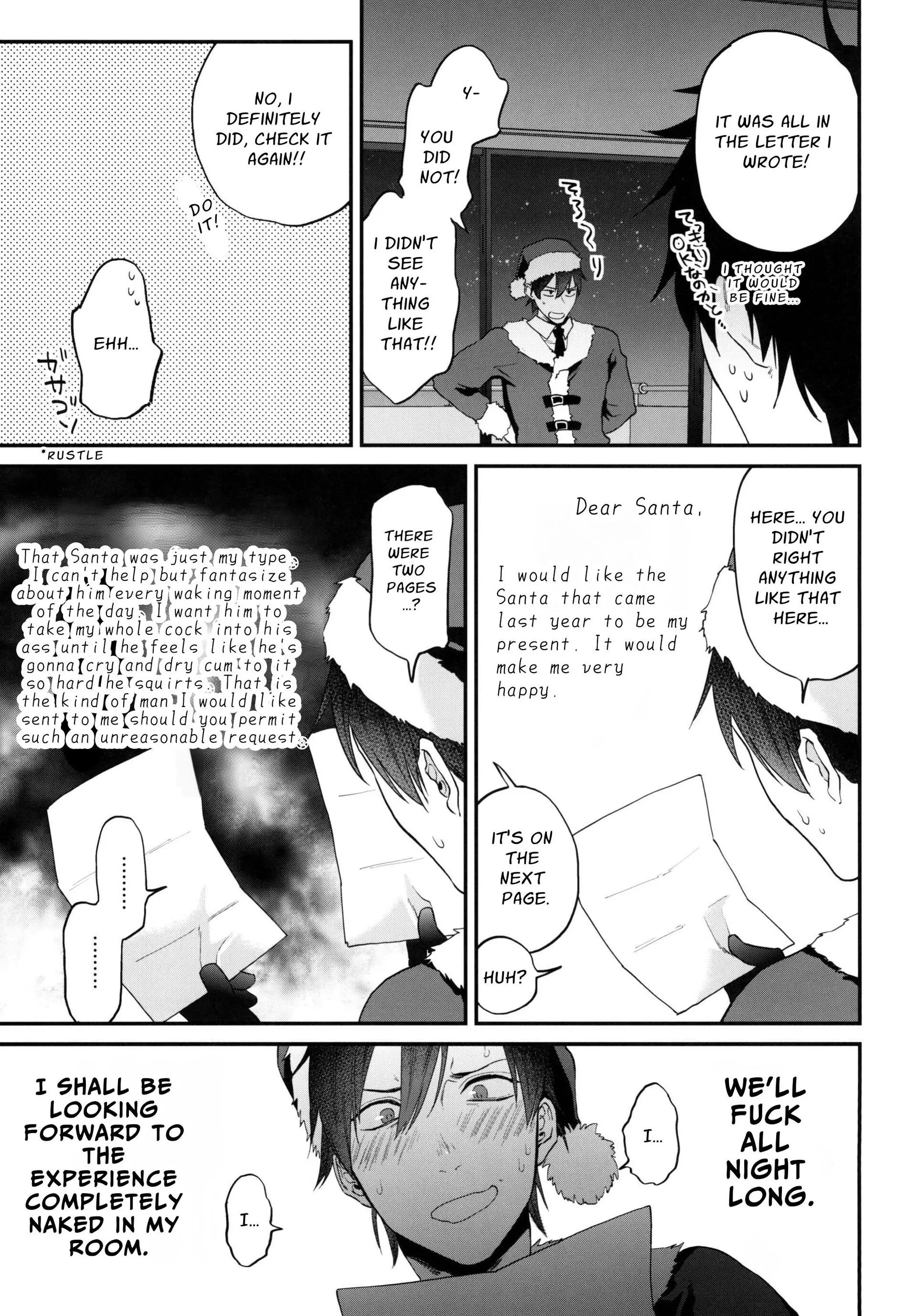 I Want Santa As My Christmas Present! [Official] - Oneshot (TW: dub-con) manhwa