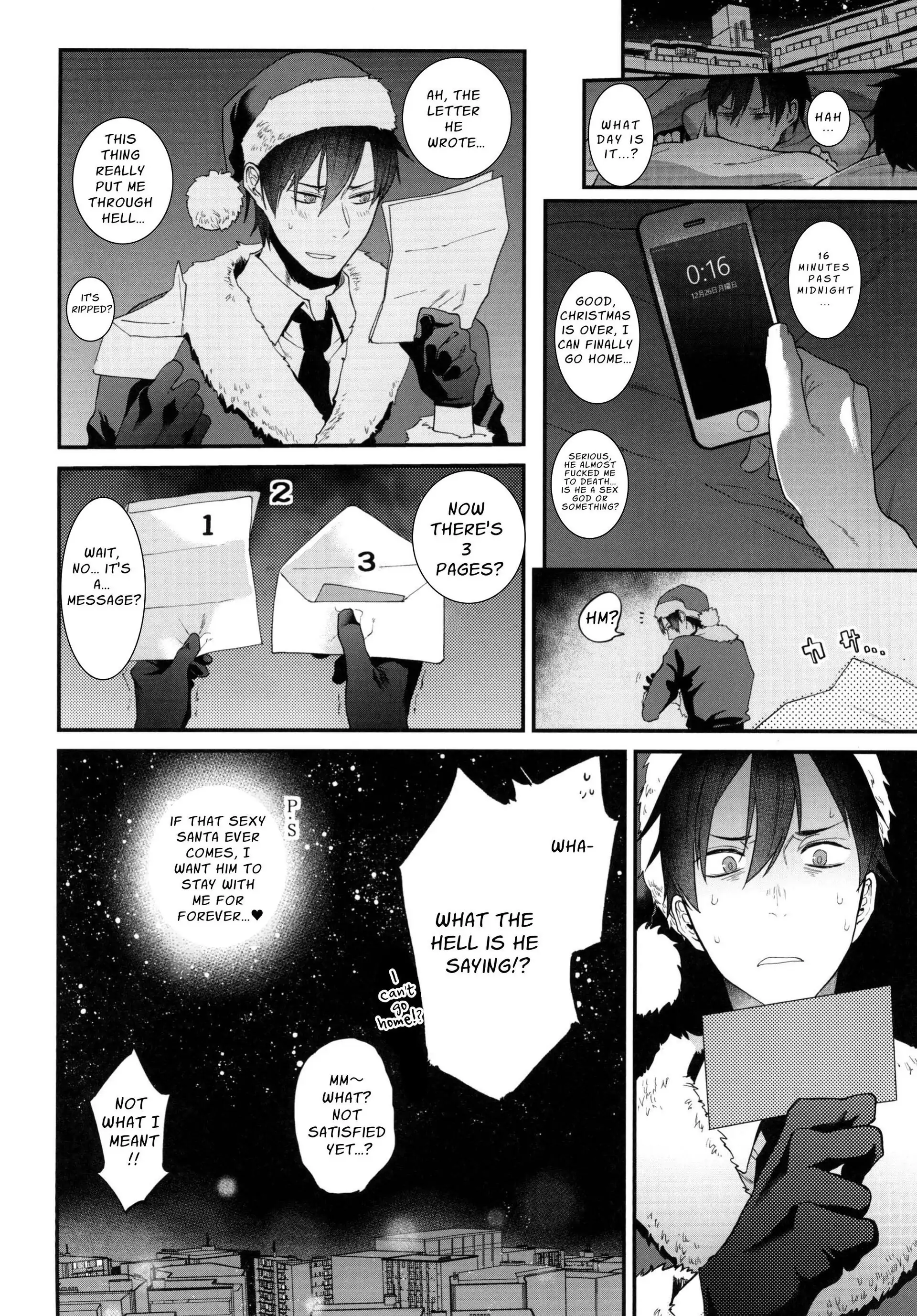 I Want Santa As My Christmas Present! [Official] - Oneshot (TW: dub-con) manhwa