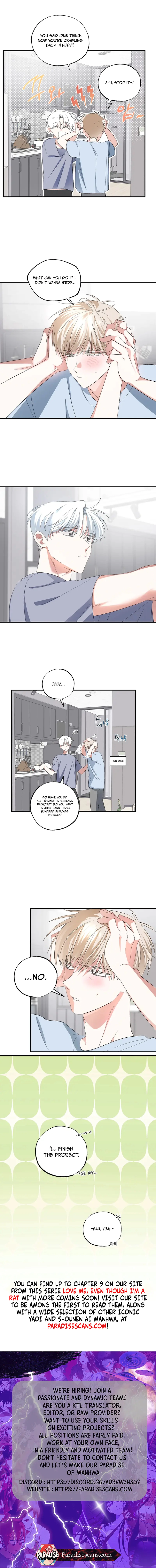 Love Me, Even Though I’m a Rat || PARADISE SCANS || - Chapter 4 manhwa