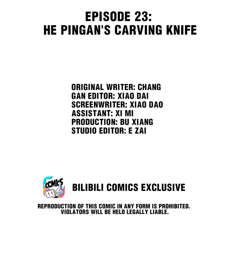 Delighted To Meet You (Season 1, Official) - 23 - He Pingan's Carving Knife manhwa