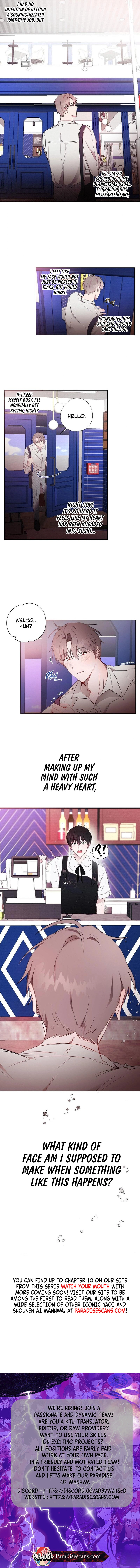 Watch Your Mouth || PARADISE SCANS || - Chapter 3 manhwa