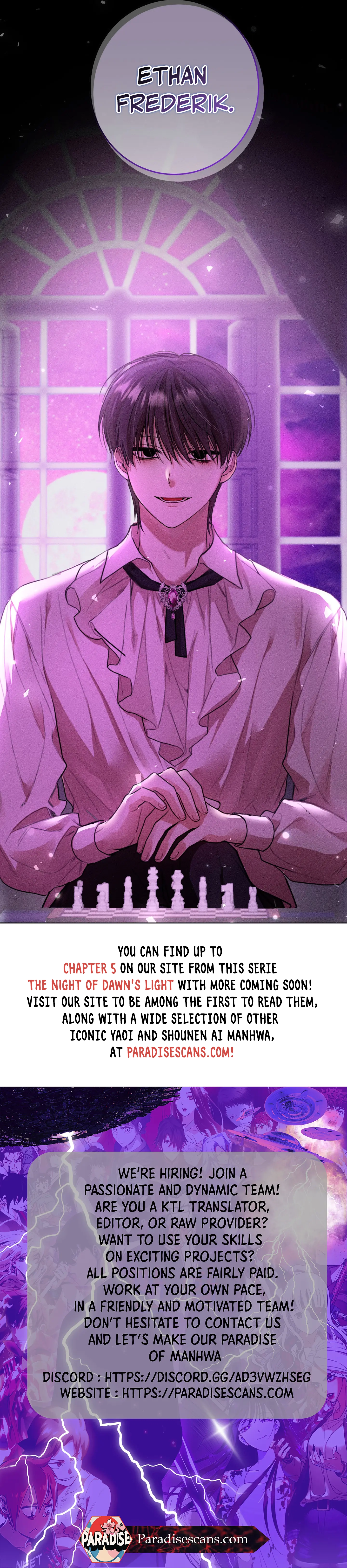 The Night of Dawn’s Light || PARADISE SCANS || - Chapter 1 manhwa