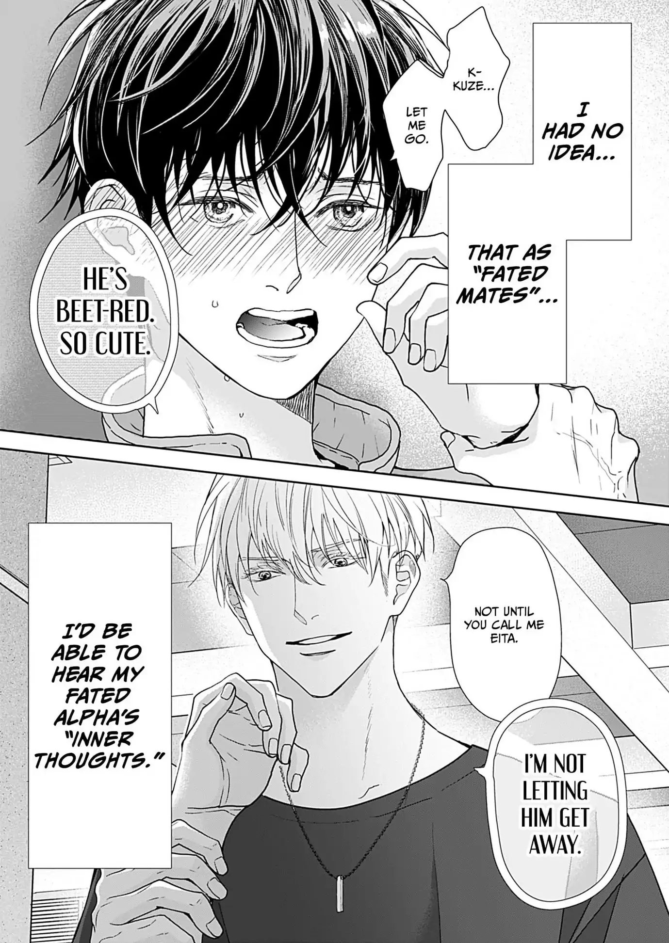 The Overflowing Love of a Transparent Alpha (Official) - Chapter 1 manhwa