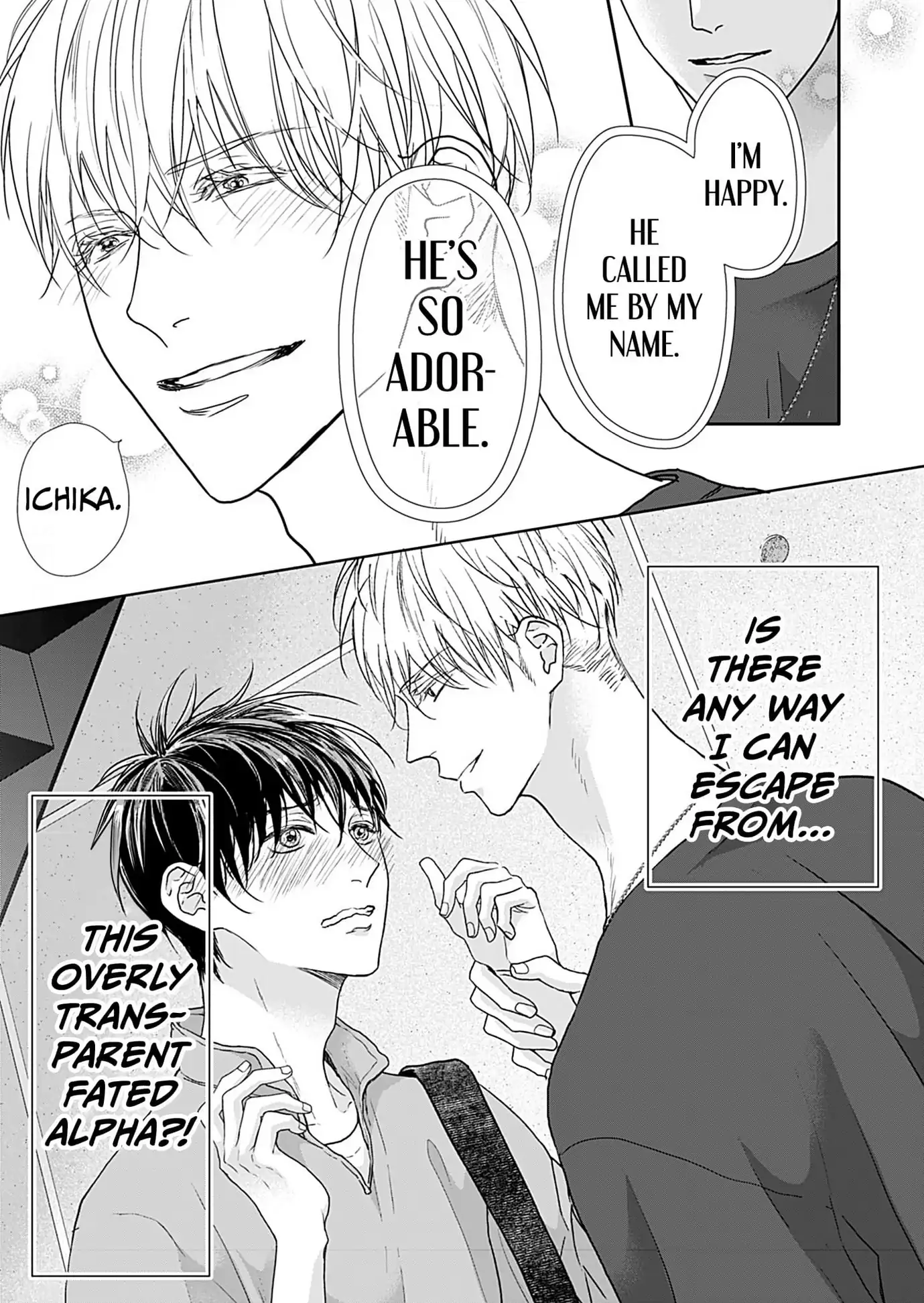 The Overflowing Love of a Transparent Alpha (Official) - Chapter 1 manhwa