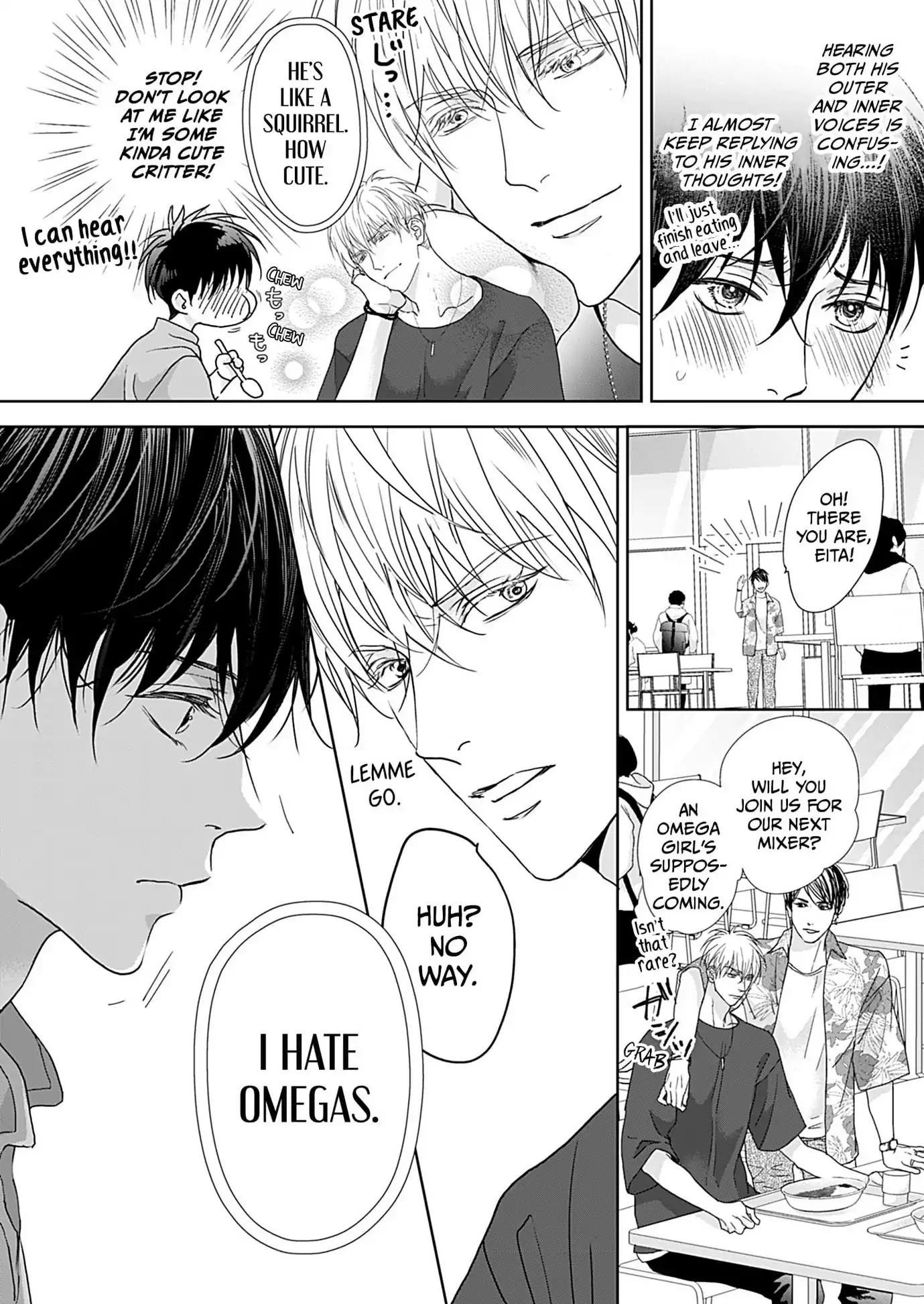 The Overflowing Love of a Transparent Alpha (Official) - Chapter 1 manhwa