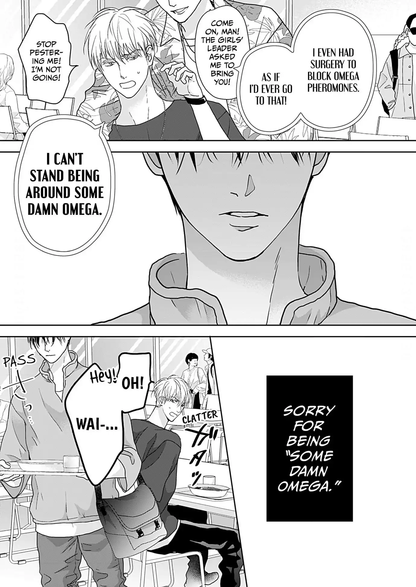 The Overflowing Love of a Transparent Alpha (Official) - Chapter 1 manhwa
