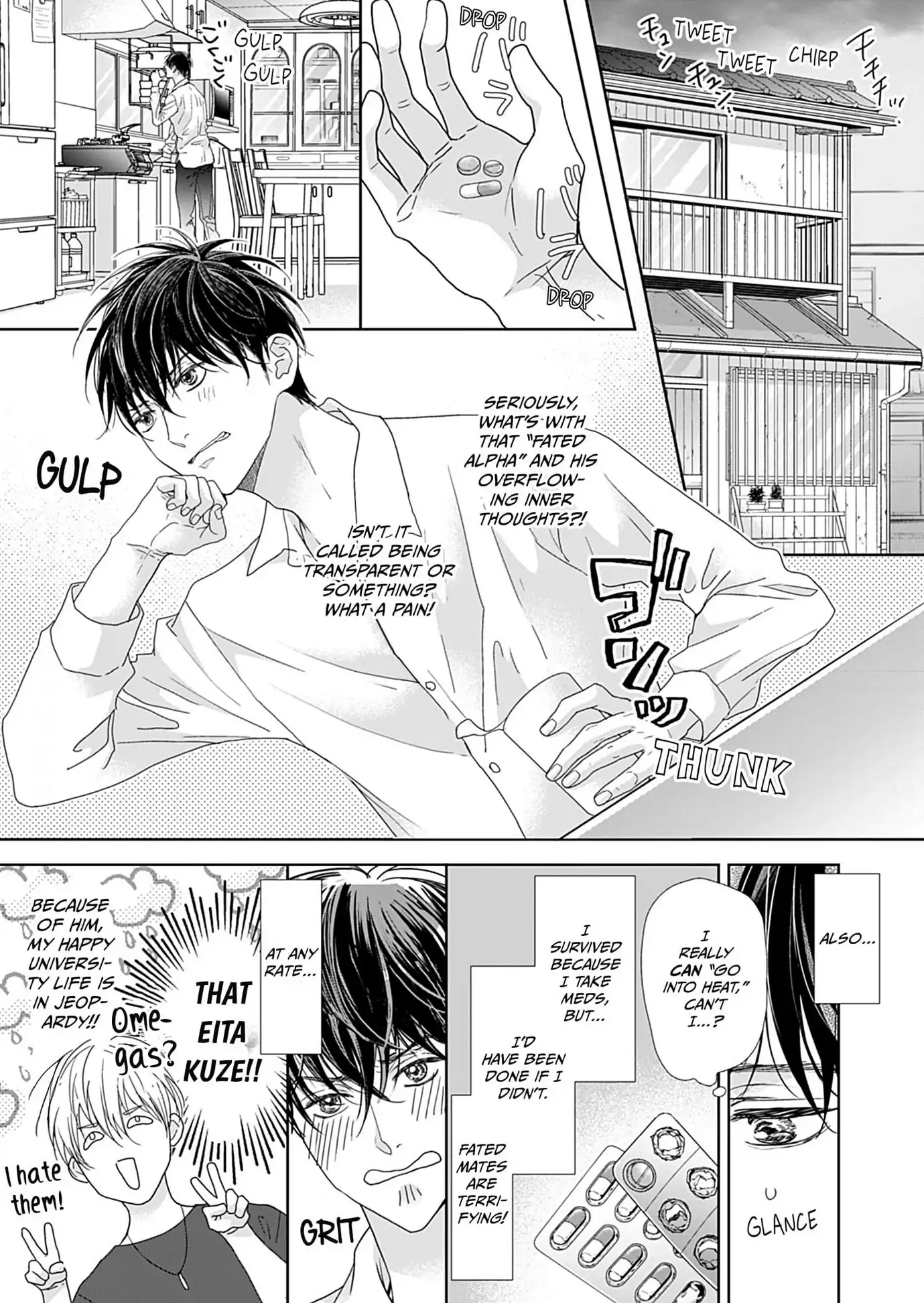 The Overflowing Love of a Transparent Alpha (Official) - Chapter 2 manhwa