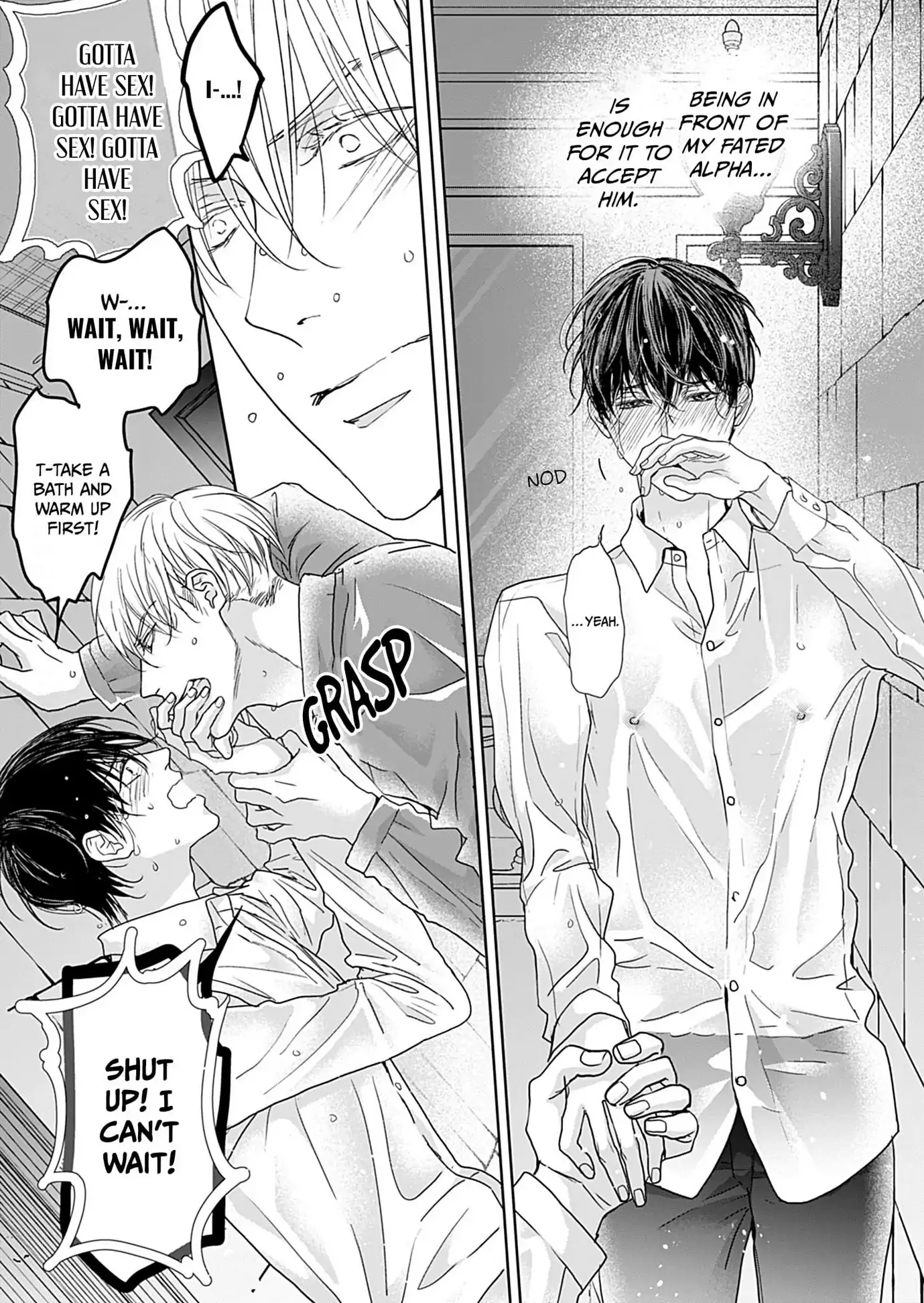 The Overflowing Love of a Transparent Alpha (Official) - Chapter 2 manhwa