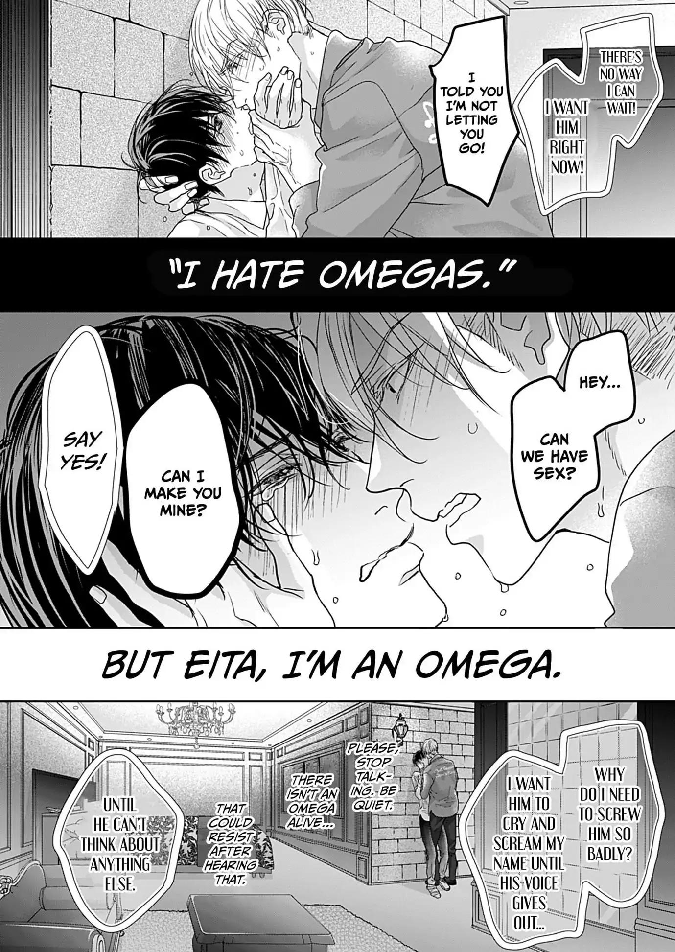 The Overflowing Love of a Transparent Alpha (Official) - Chapter 2 manhwa