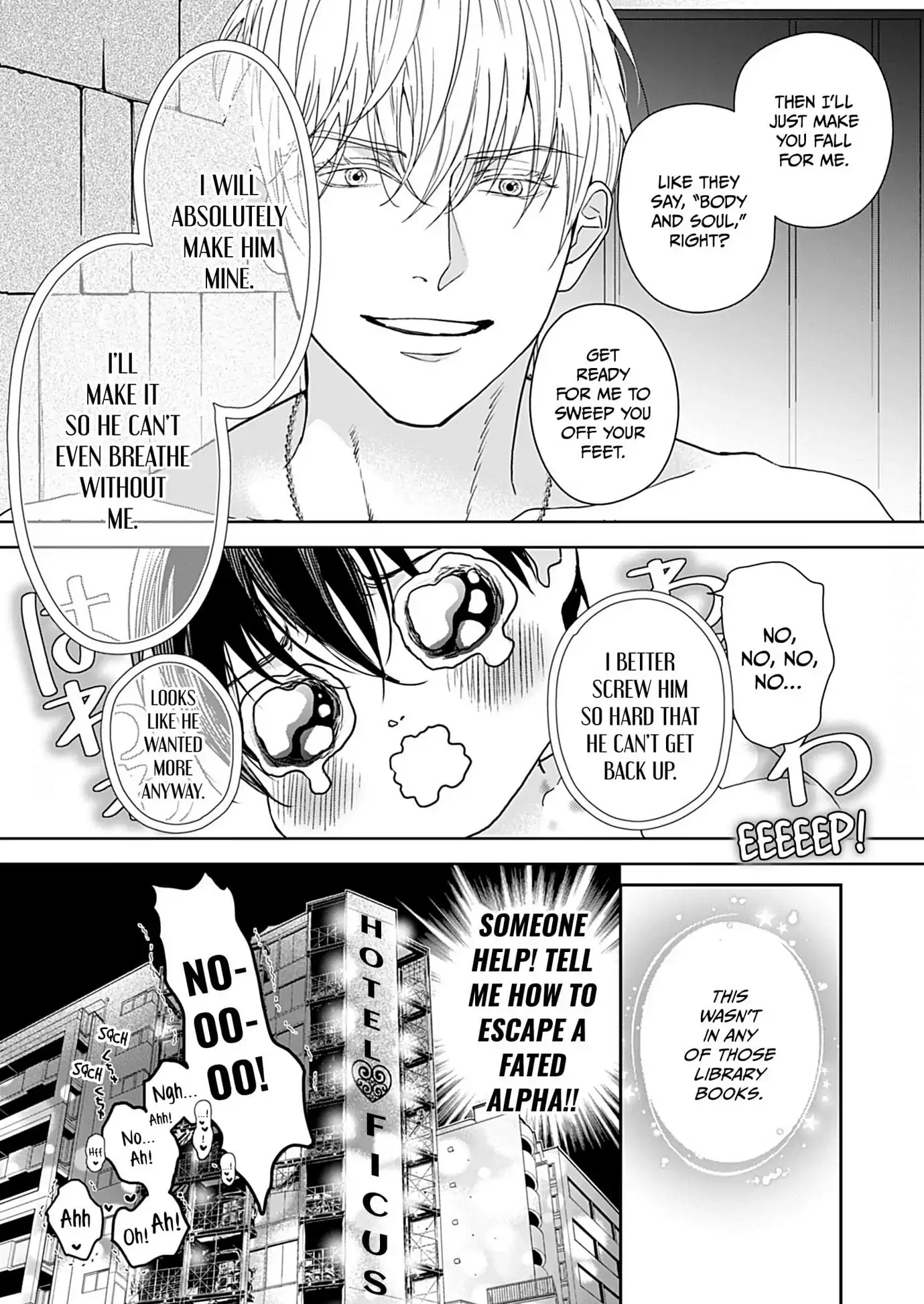 The Overflowing Love of a Transparent Alpha (Official) - Chapter 2 manhwa