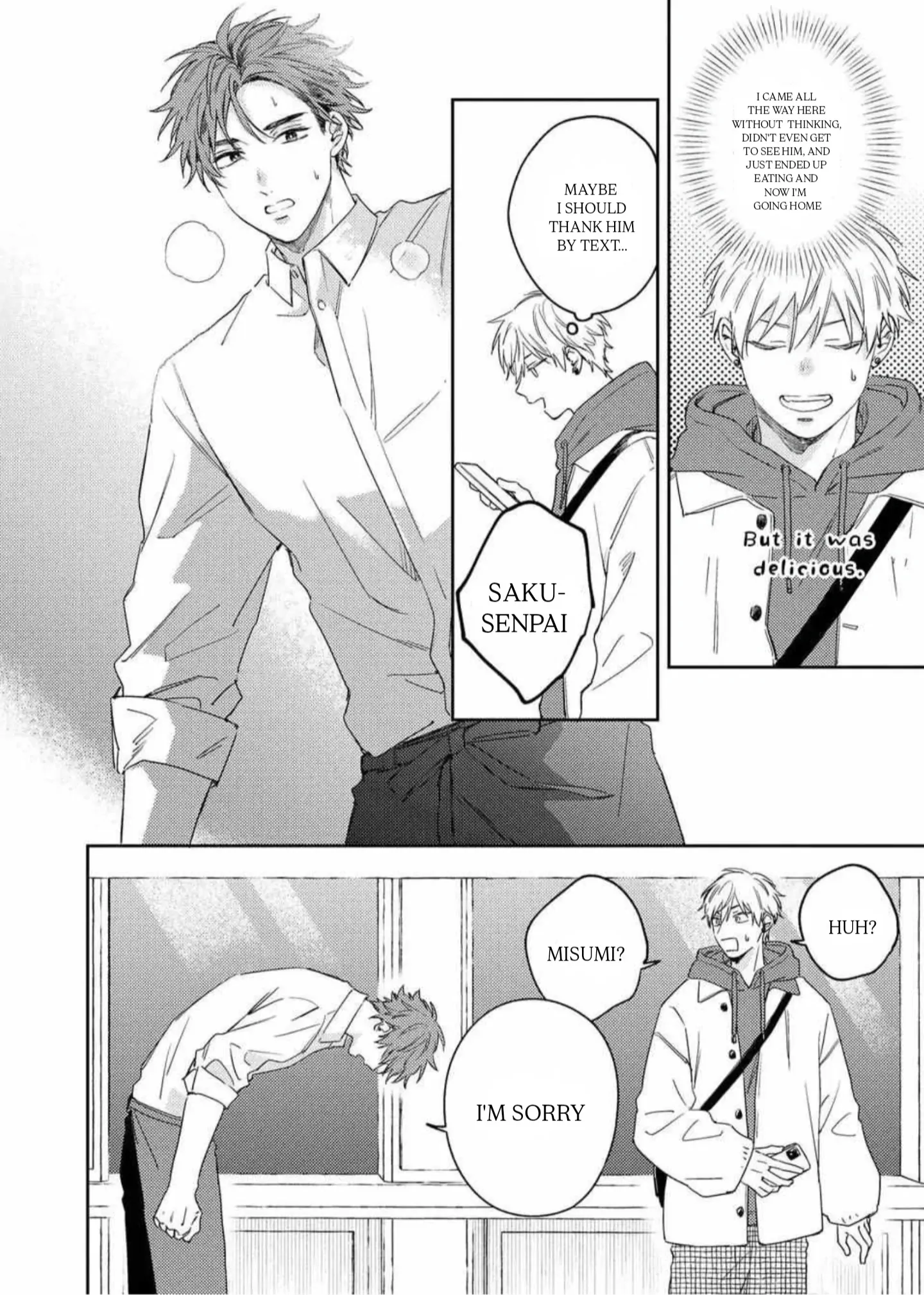 Ashita mo kimi ni ai ni iku - Chapter 4 manhwa