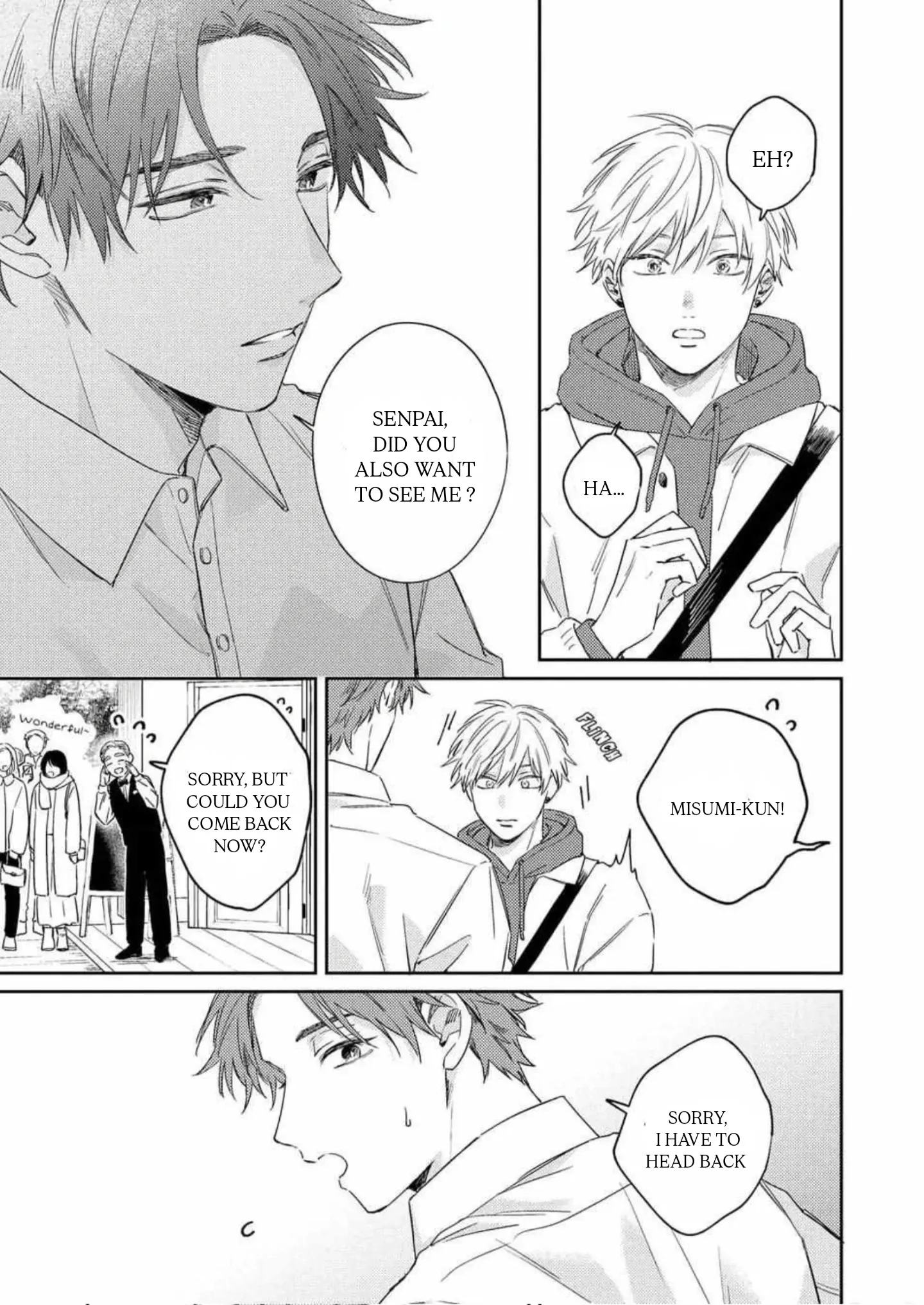 Ashita mo kimi ni ai ni iku - Chapter 4 manhwa